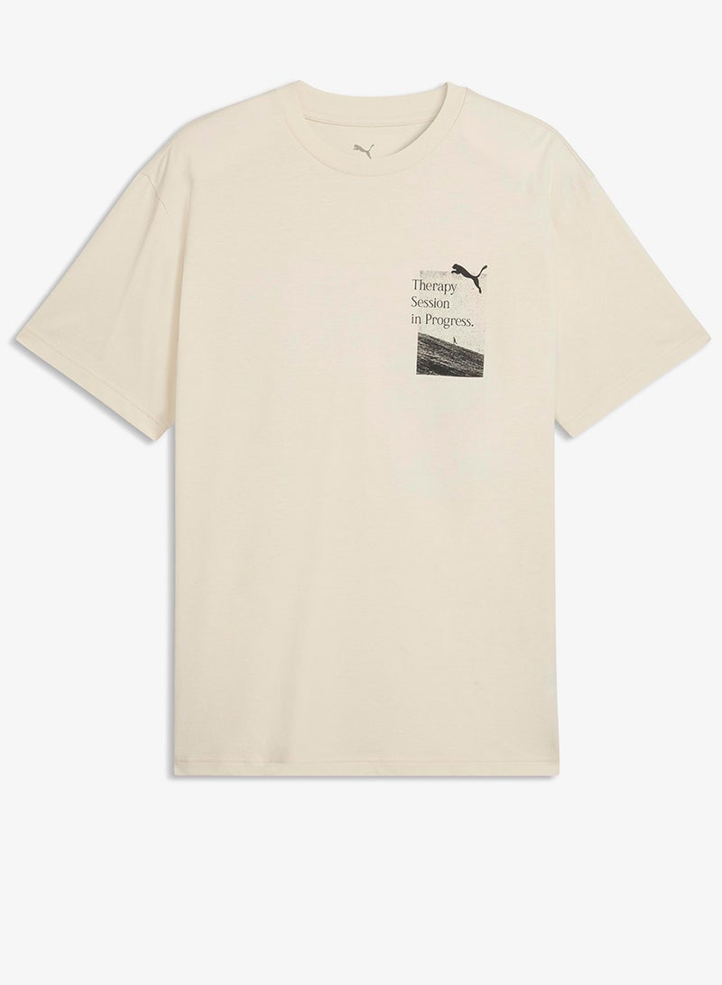 PUMA Poster Graphic Relaxed T-Shirt - Image 4